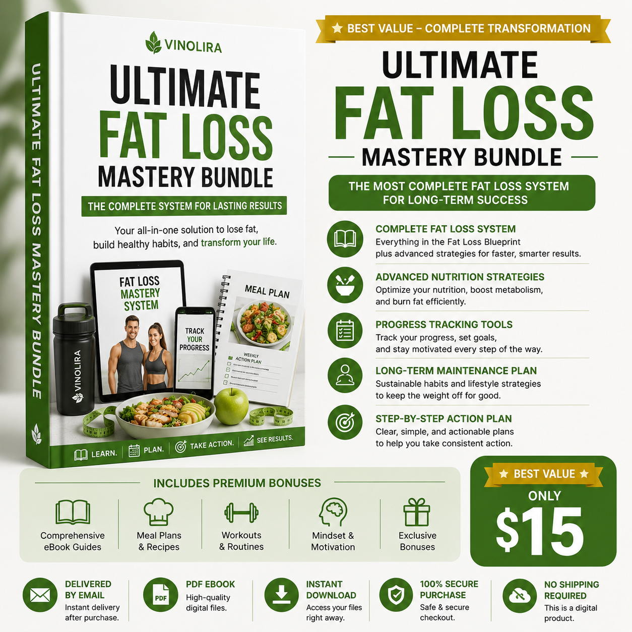 Ultimate Fat Loss Mastery Bundle ⭐ Best Value